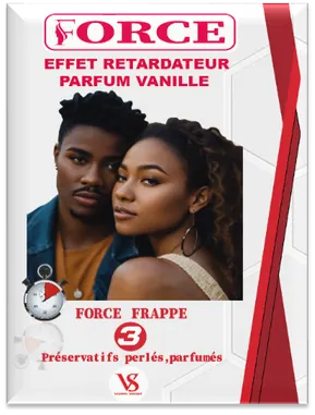FORCE — Parfum vanille, effet retardateur